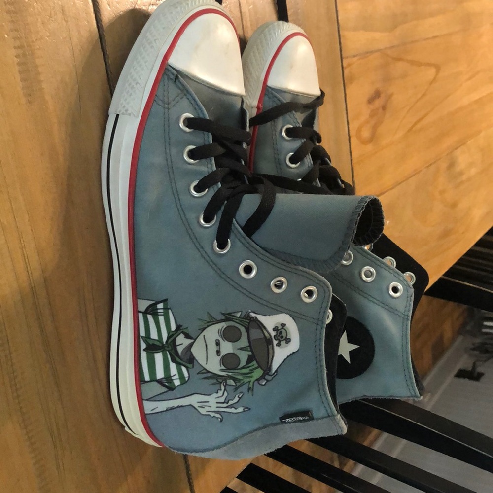 NWOT Converse Gorillaz Limited edition high tops